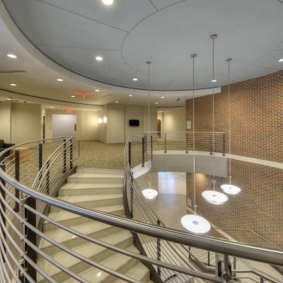 Alabama College of Osteopathic Medicine staircase