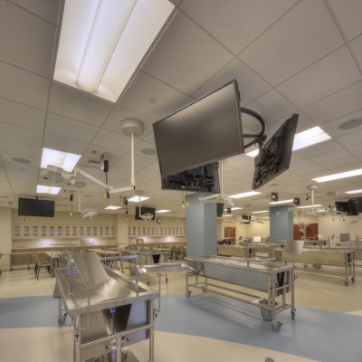 Alabama College of Osteopathic Medicine autopsy room