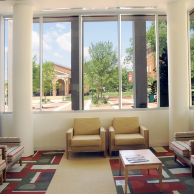 Frank & Laura Lewis Library reading room