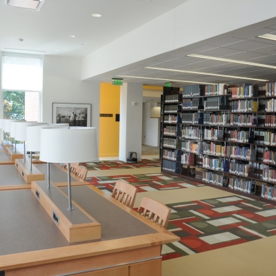 Frank & Laura Lewis Library study space